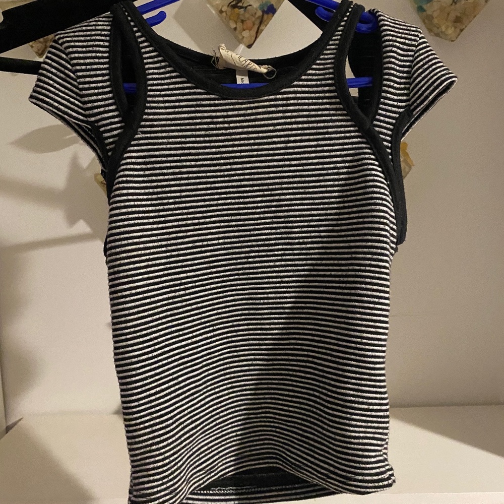 PACsun Cut out Crop Top